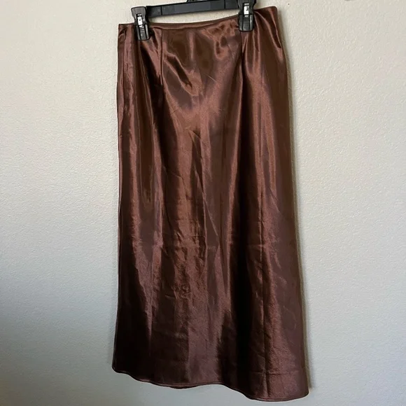 LOVERS + FRIENDS | Benny Midi Skirt & Bra Top Set in Chocolate Brown | Size S|XS - Picture 13 of 16